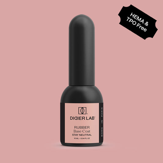 Rubber Base gél lakk alap valódi gumival, Stay Neutral, 10ml