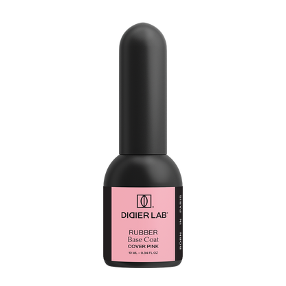 "Rubber Base" alapozó lakk valódi gumival, cover pink, 10ml