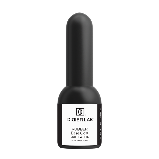 "Rubber Base" alapozó lakk valódi gumival, light white, 10ml