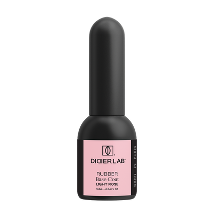 "Rubber Base" alapozó lakk valódi gumival, light rose, 10ml