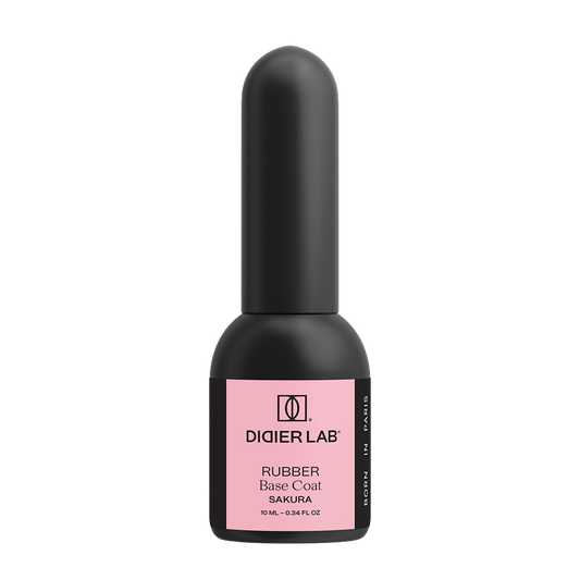 "Rubber Base" alapozó lakk valódi gumival, sakura, 10ml