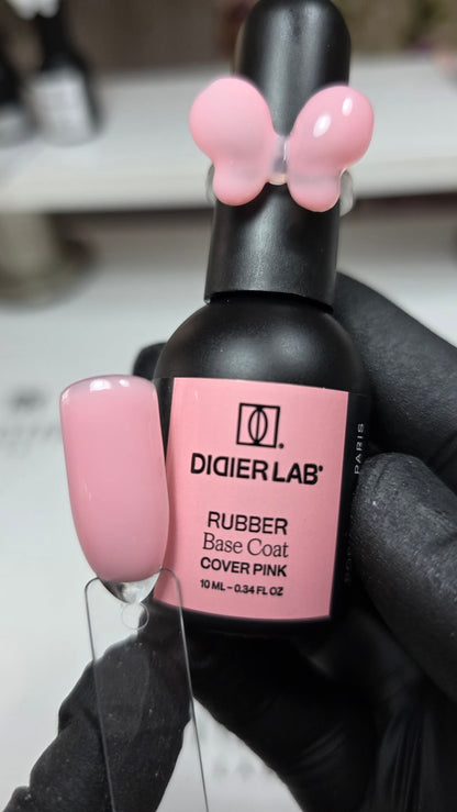 "Rubber Base" alapozó lakk valódi gumival, cover pink, 10ml