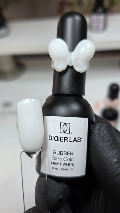"Rubber Base" alapozó lakk valódi gumival, light white, 10ml