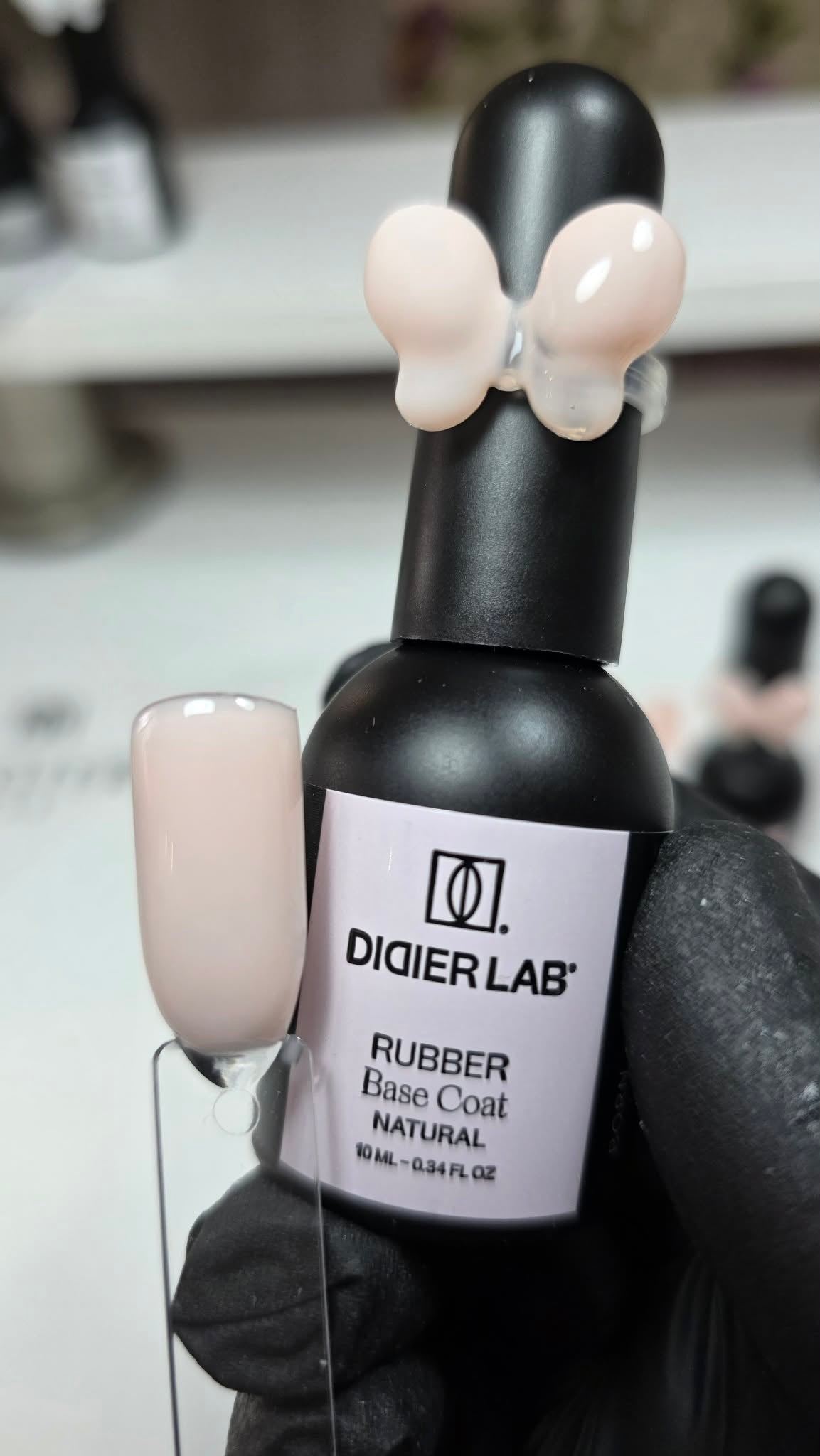 "Rubber Base" alapozó lakk valódi gumival, natural, 10ml