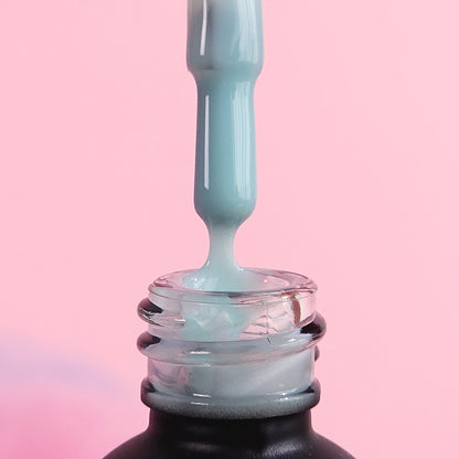 Rubber Base gél lakk alap valódi gumival, Soft Mint, 10ml