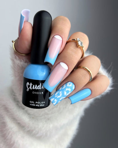 Studios Didier Hibrid Gél Lakk, Vivid Sky Blue, 8ml