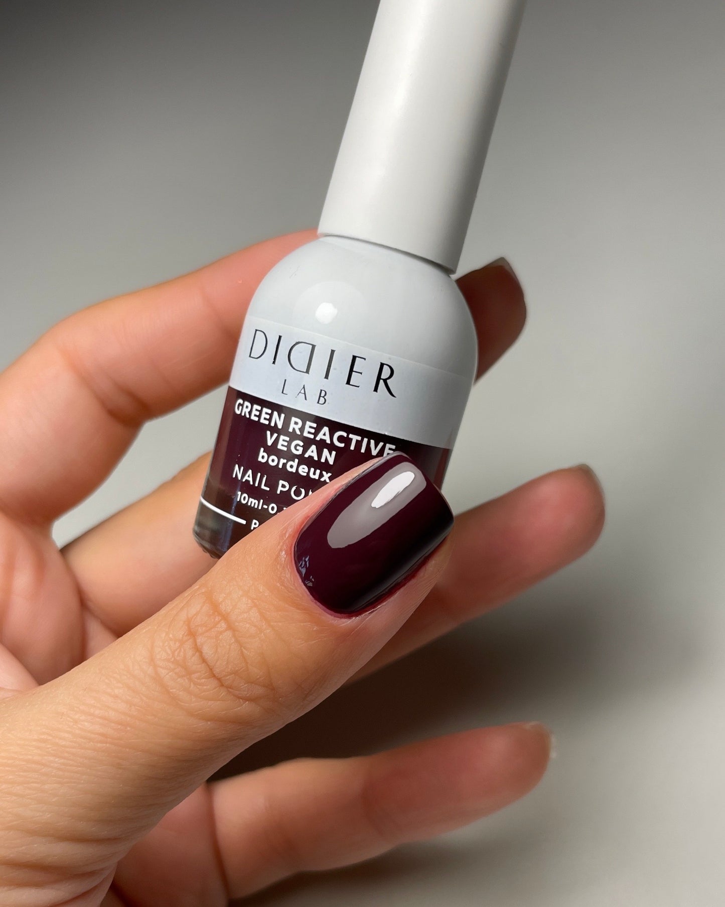 Green Reactive Vegan körömlakk, Bordeux, 10 ml