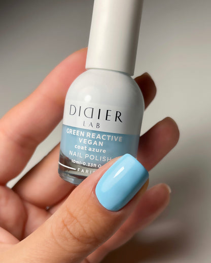 Green Reactive Vegan körömlakk, Coat Azure, 10 ml