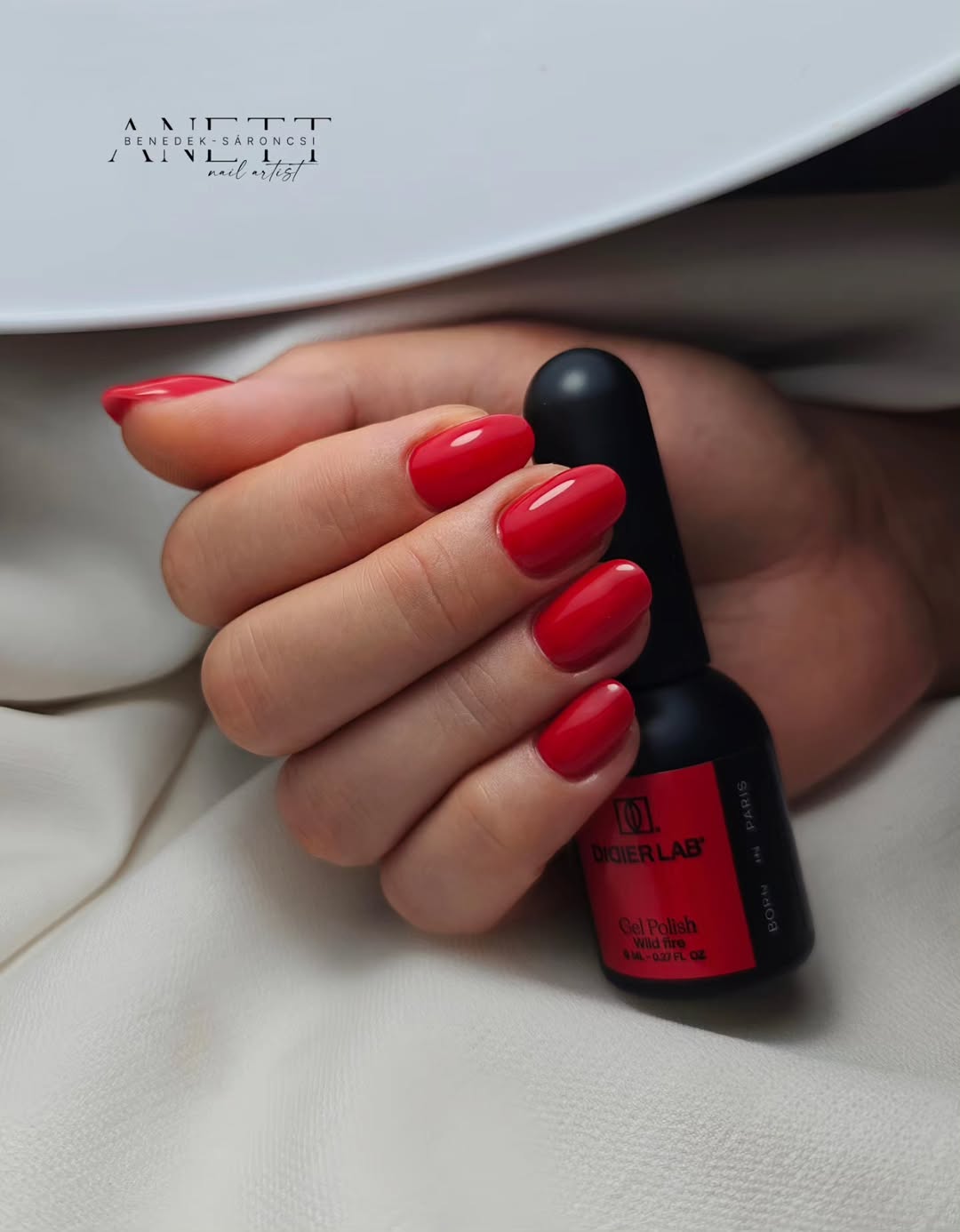 Studios Didier Hibrid Gél Lakk, Wild Fire, 8ml