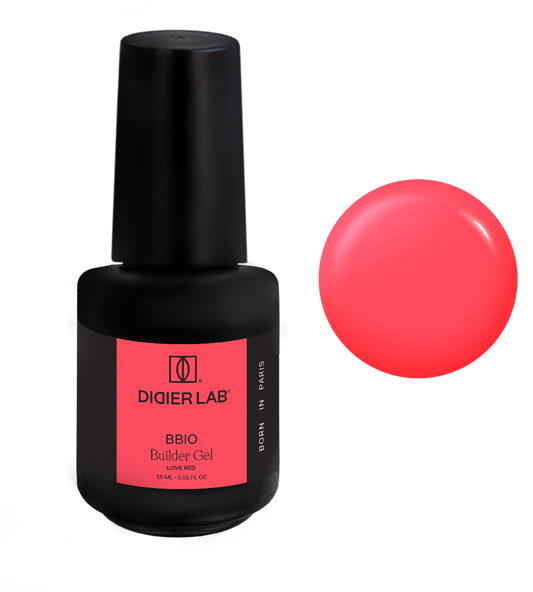 BBIO folyékony építőzselé, Love Red, 15ml