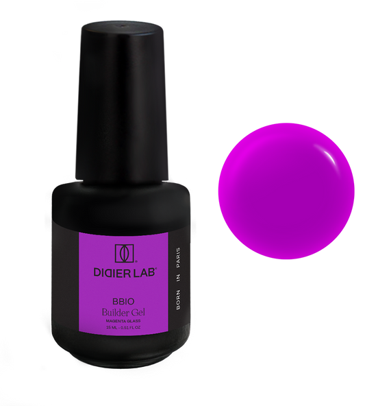 BBIO folyékony építőzselé, Magenta Glass, 15ml