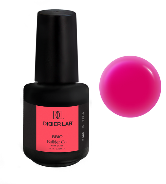 BBIO folyékony építőzselé, Rose Glass, 15ml