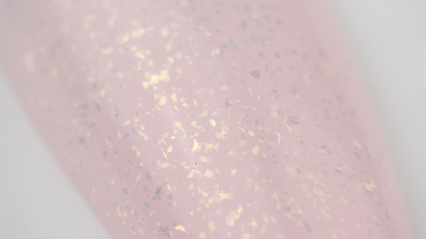 Didier Lab Top Coat Glitter No Wipe glitteres fedőlakk, Gold, 10ml