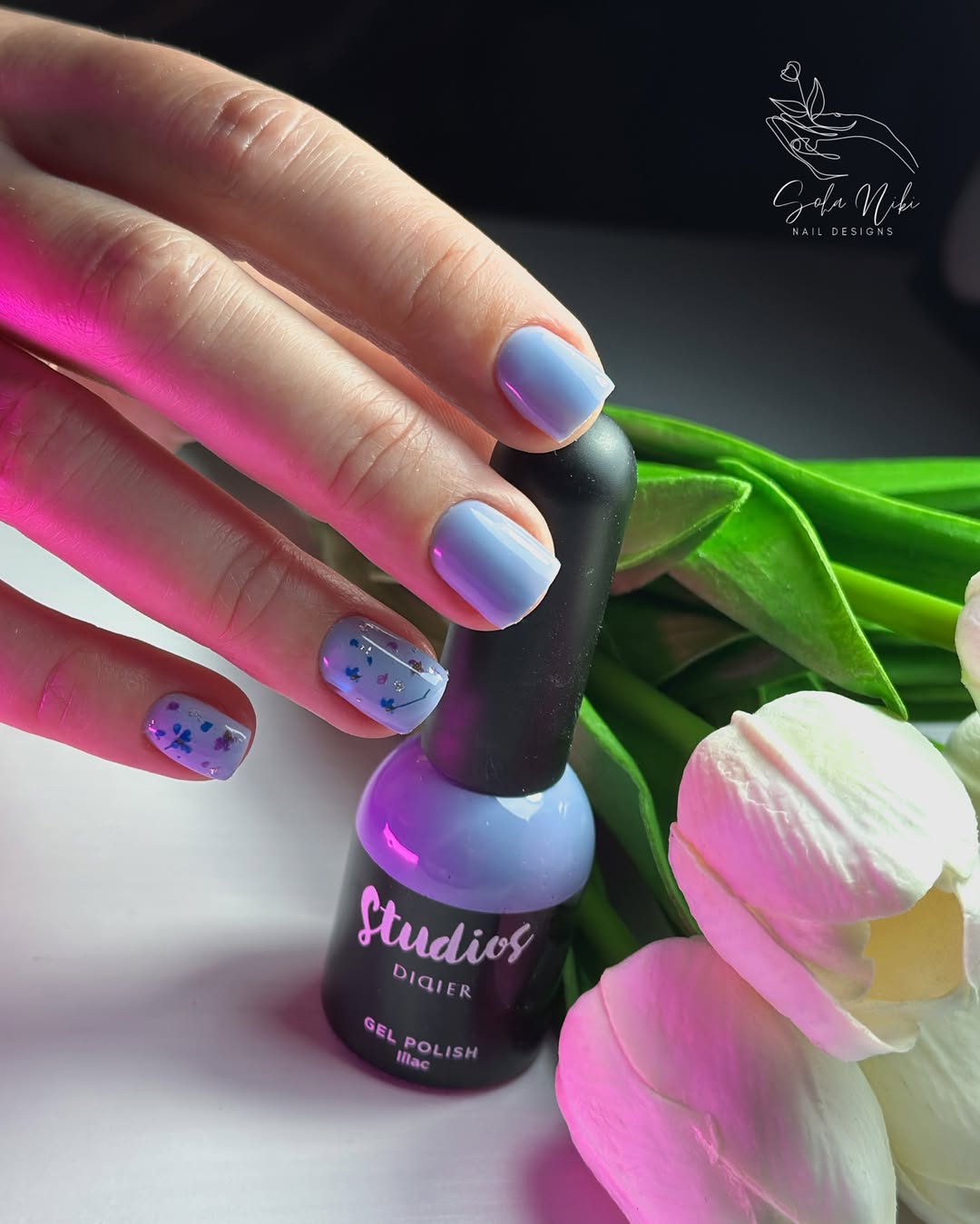 Studios Didier Hibrid Gél Lakk, Lilac, 8ml