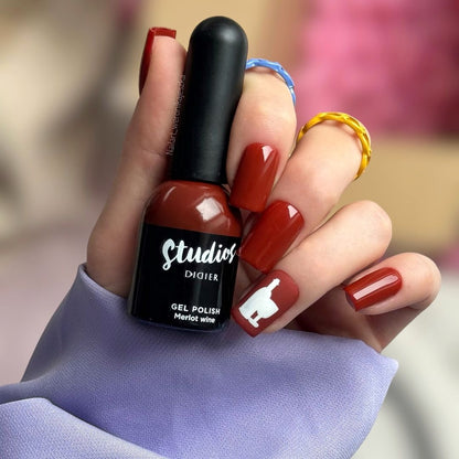 Studios Didier Hibrid Gél Lakk, Merlot Wine, 8ml