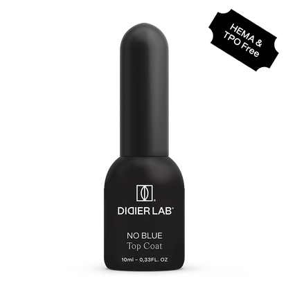 Studios Didier Top Coat No Blue - kékes árnyalat nélküli fedőréteg, TPO&HEMA mentes, 10 ml