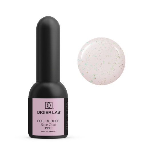 Didier Lab Rubber Base Foil, Pink, 10 ml