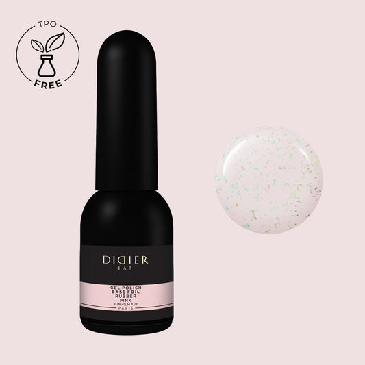 Didier Lab Rubber Base Foil, Pink, 10 ml