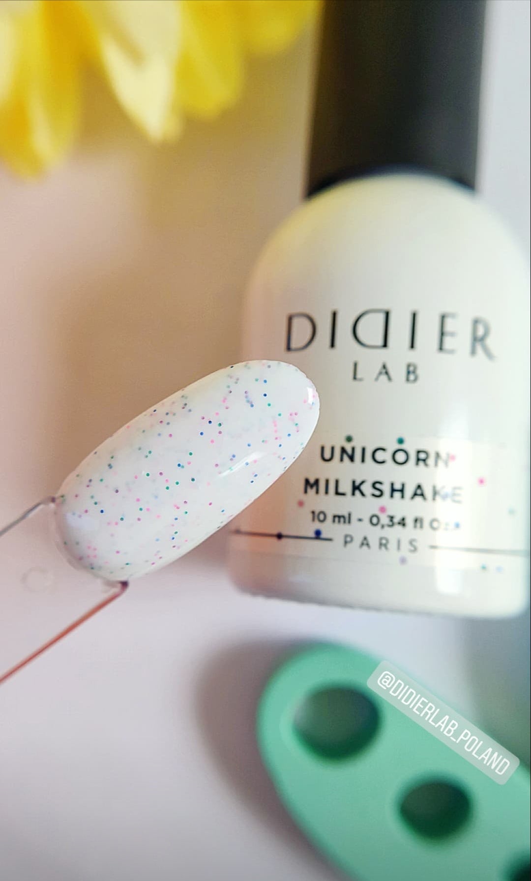 Didier Lab "Unicorn" gél lakk, Milkshake, 10 ml