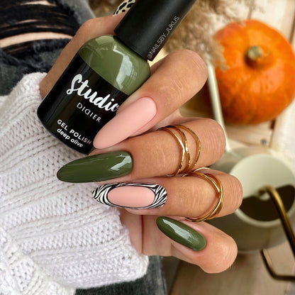 Studios Didier Hibrid Gél Lakk, Deep Olive, 8ml