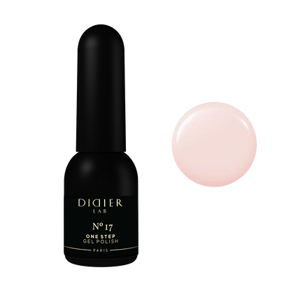 Didier Lab "One Step" 3 az 1-ben Hibrid Gél Lakk, No.17, 10ml