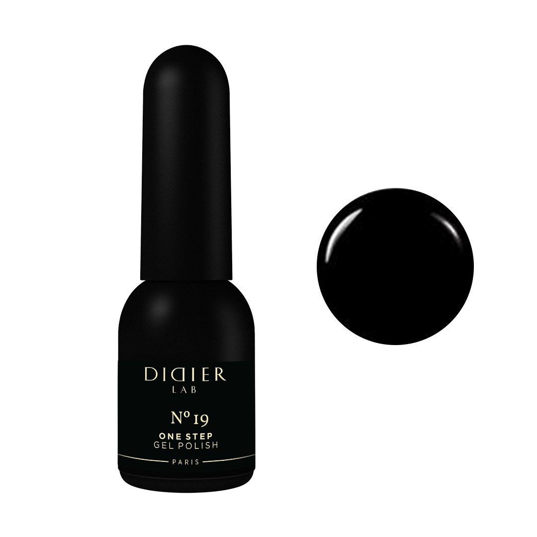 Didier Lab "One Step" 3 az 1-ben Hibrid Gél Lakk, No.19, 10ml