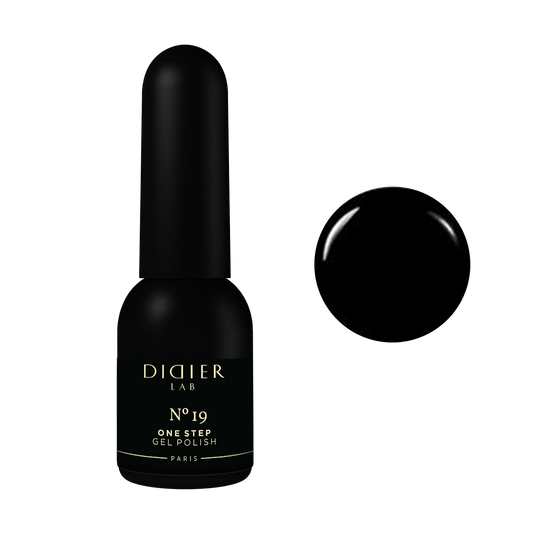 Didier Lab "One Step" 3 az 1-ben Hibrid Gél Lakk, No.19, 10ml