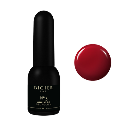 Didier Lab "One Step" 3 az 1-ben Hibrid Gél Lakk, No.3, 10ml