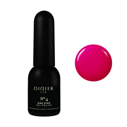 Didier Lab "One Step" 3 az 1-ben Hibrid Gél Lakk, No.4, 10ml