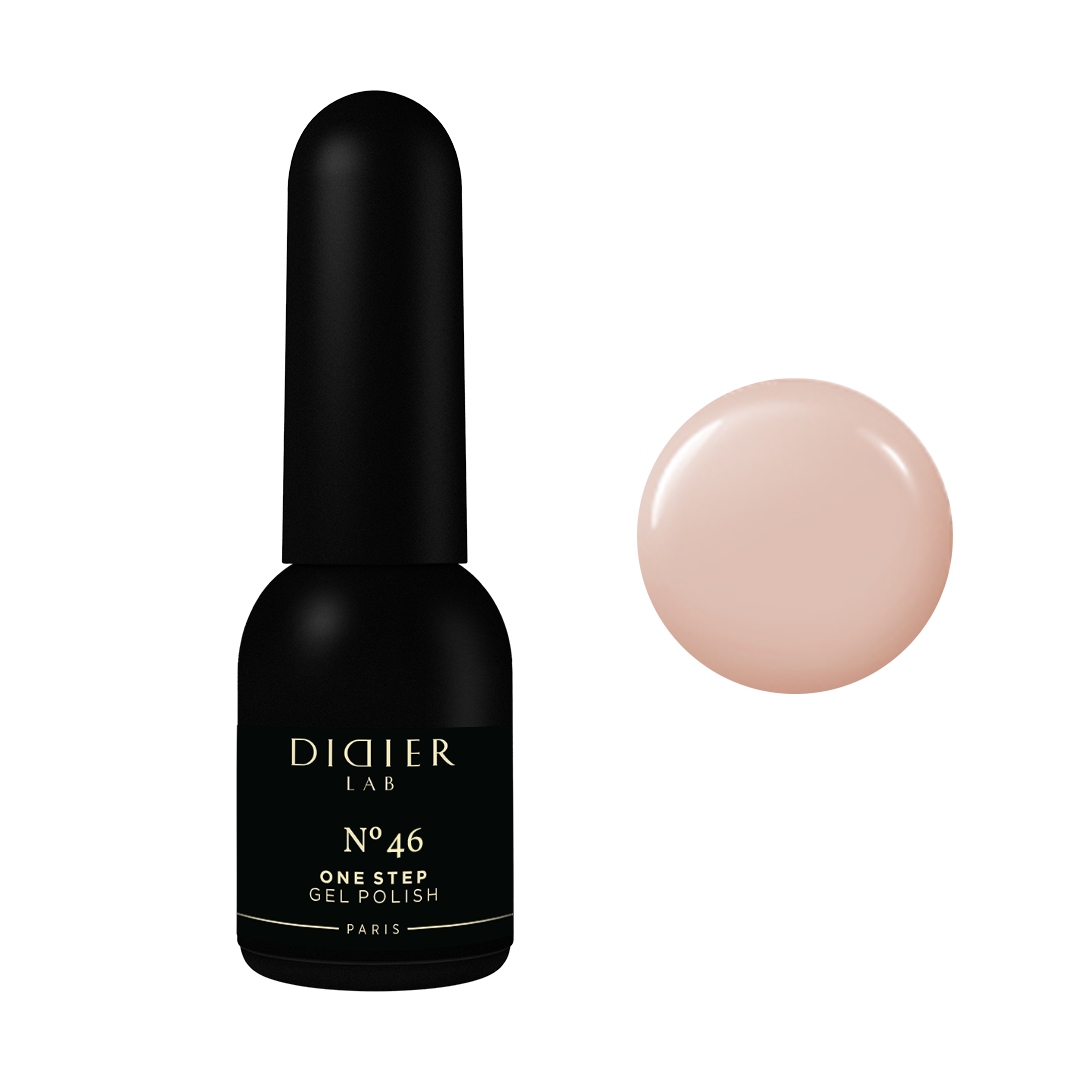 Didier Lab "One Step" 3 az 1-ben Hibrid Gél Lakk, No.46, 10ml