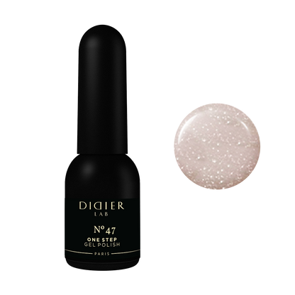 Didier Lab "One Step" 3 az 1-ben Hibrid Gél Lakk, No.47, 10ml