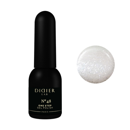 Didier Lab "One Step" 3 az 1-ben Hibrid Gél Lakk, No.48, 10ml